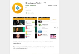 Swagbucks watch TV